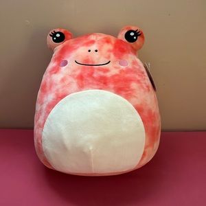 Squishmallows fanina pink frog